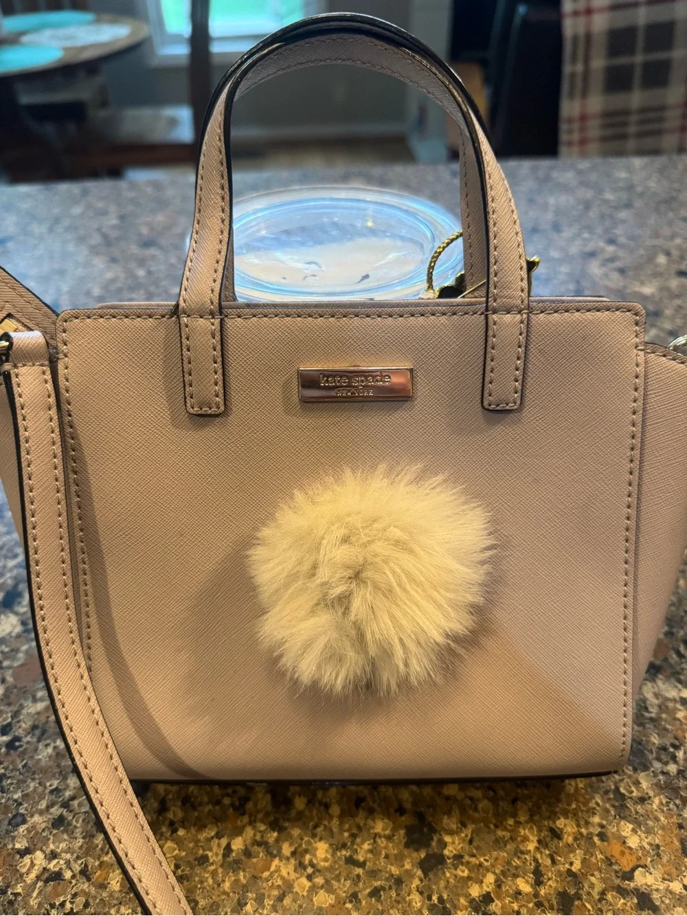 Kate Spade Bunny Crossbody Purse and Brooch